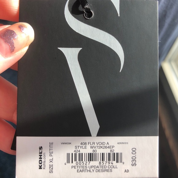 Vera Wang Soft Watercolor Tank! - Picture 7 of 8